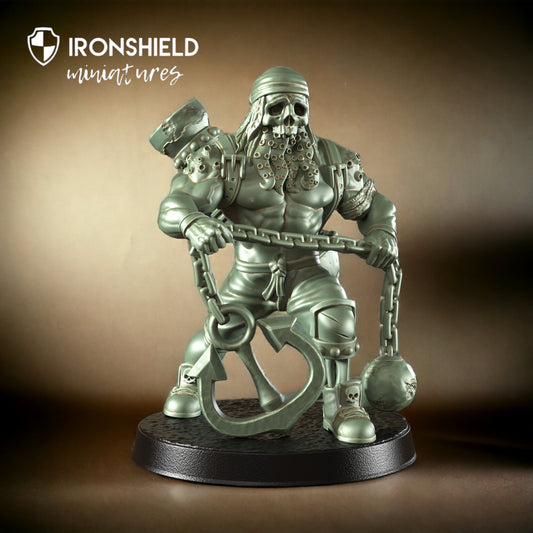 Old Timy Deep Water Pirate Skelett-Monsterfigur + Sockeldruck 3D 12k Miniatur Geschenkidee | Dungeons & Dragons | Tabletop | RN EStudio