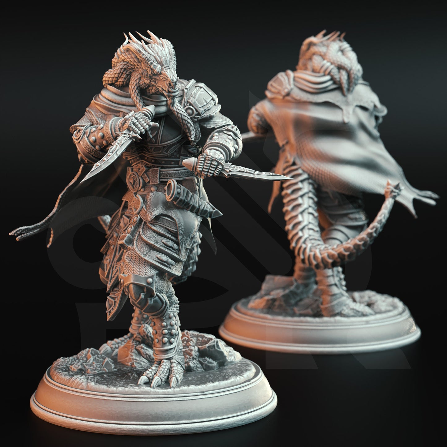 Dragonborn Assassin Rogue - Umbrascale Warrior