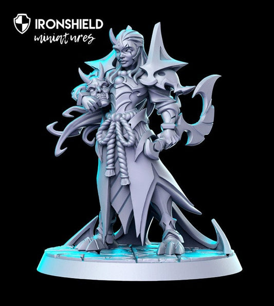 Guerrier Oni - Chasseur de démons pour figurine DND, miniature 3D à imprimer | Idée cadeau | Donjons et Dragons | Jeux de table | RN Estudio