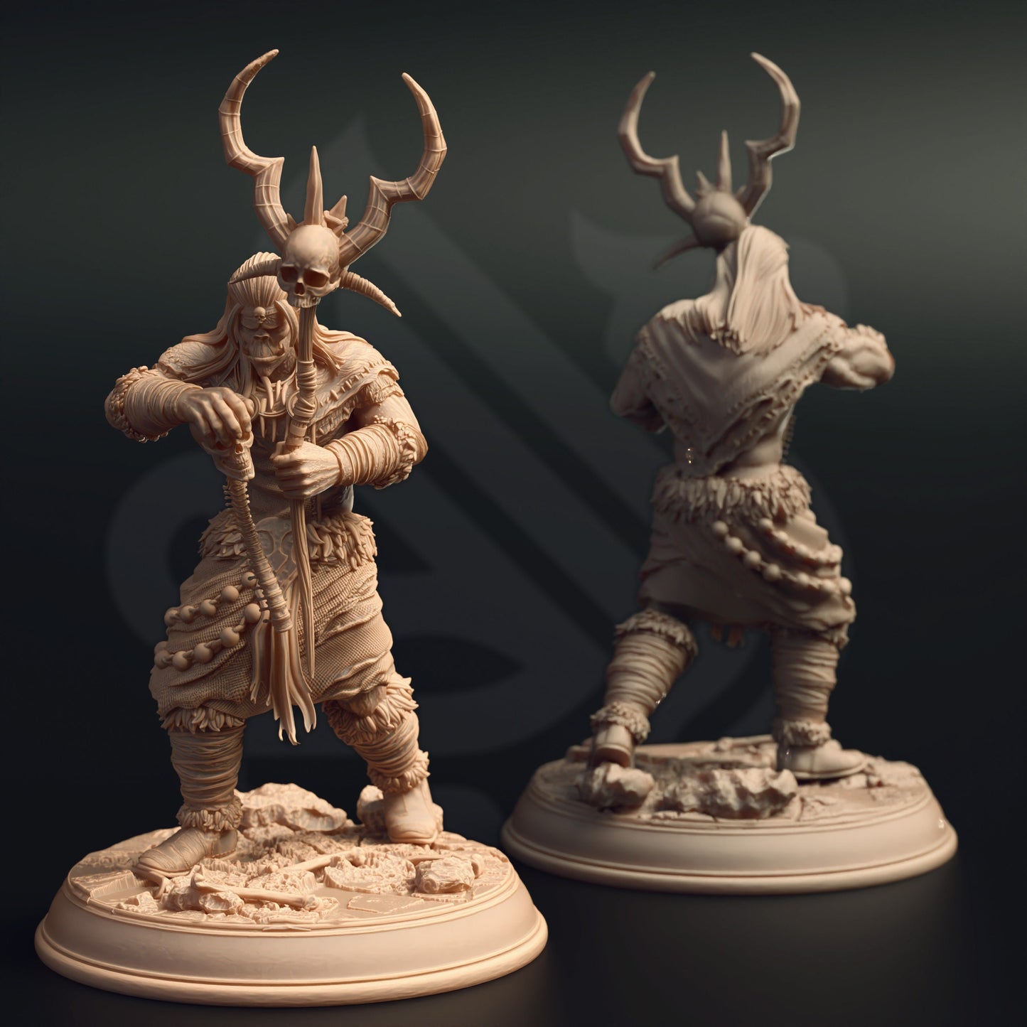 Ork-Stammeszauberer, Schamane, Hexer