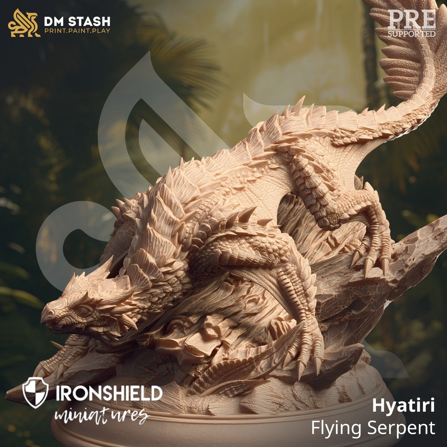 Hyatiri Flying Serpent Monstrosity Monster