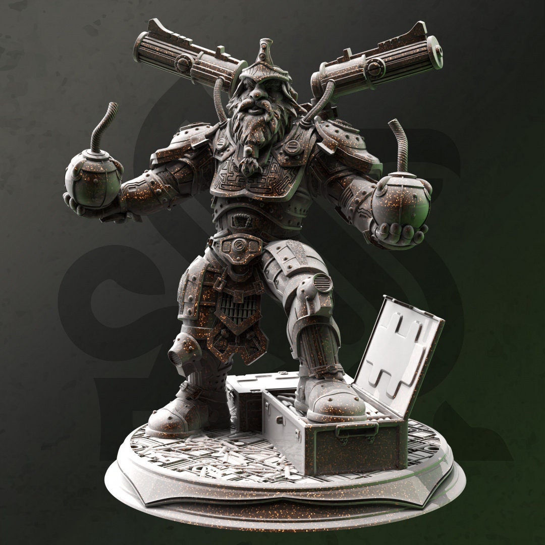 Dwarf Grenadier Artificer Bombs - Duktuk