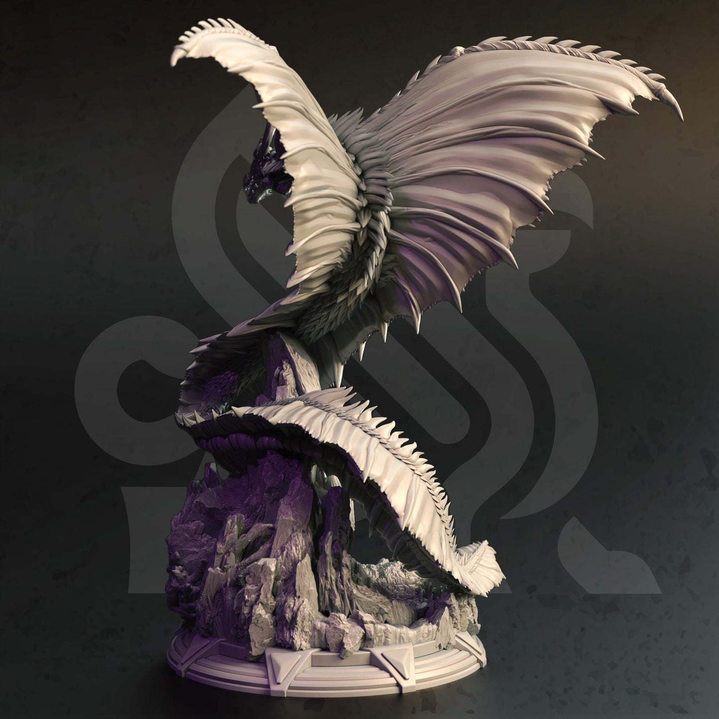 Adult Mana Wyrm Dragon - Fyrantius