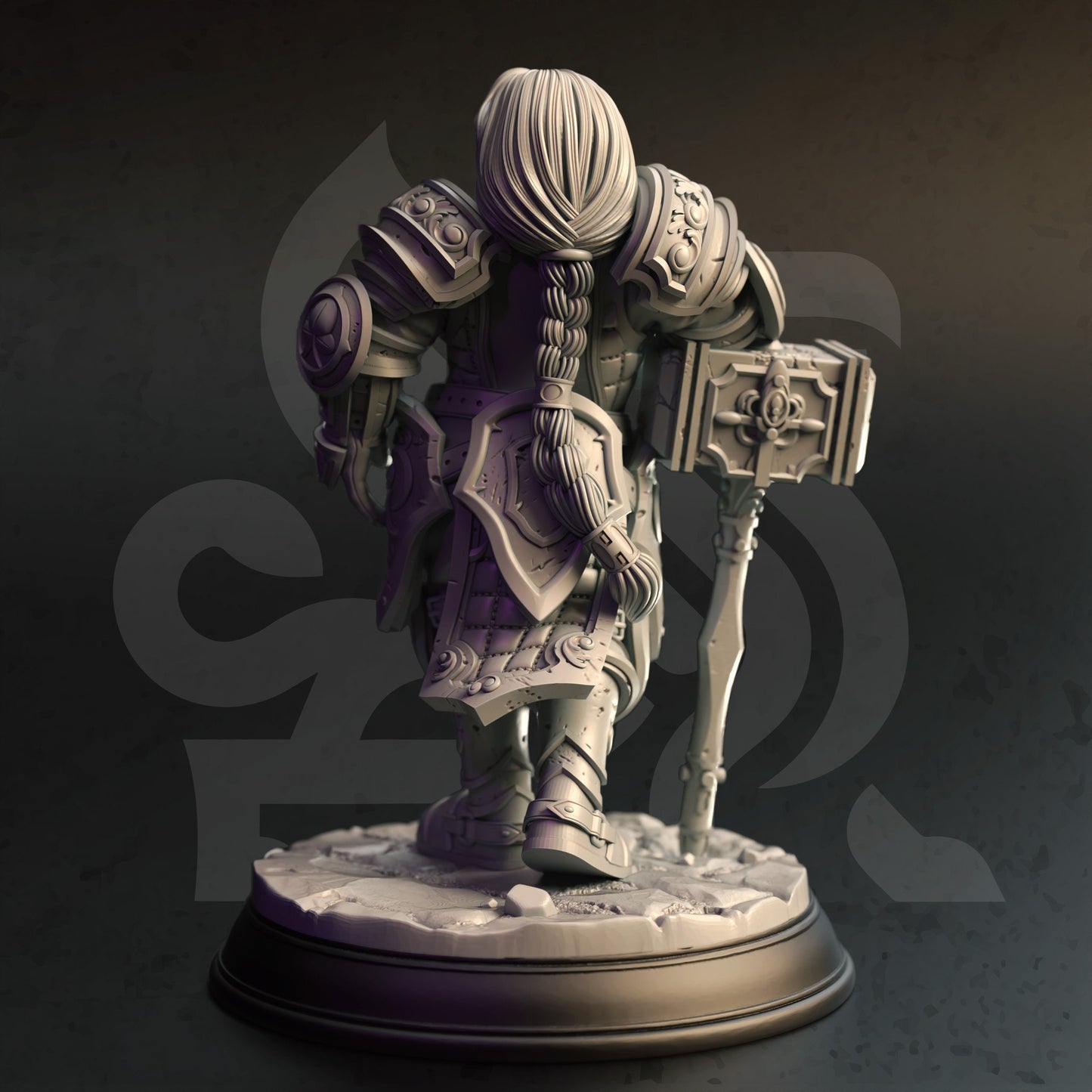 Dwarf Conquest Paladin Knight Cleric - Enira