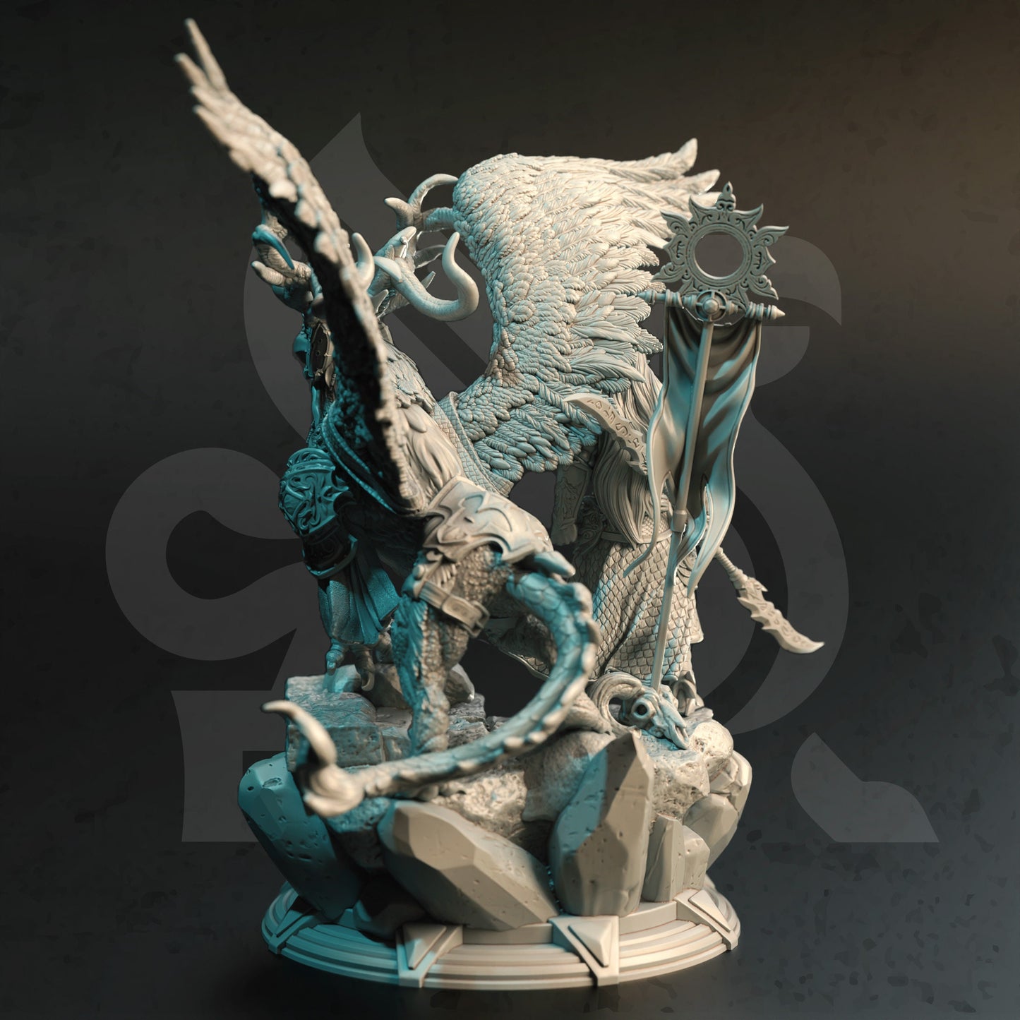 Rolen + Hippogriff Elven Eldritch Knight