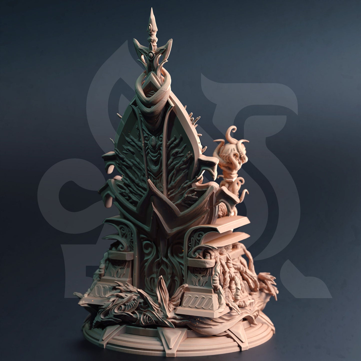 Dark Lord Sea Monster Throne - Quorenderi