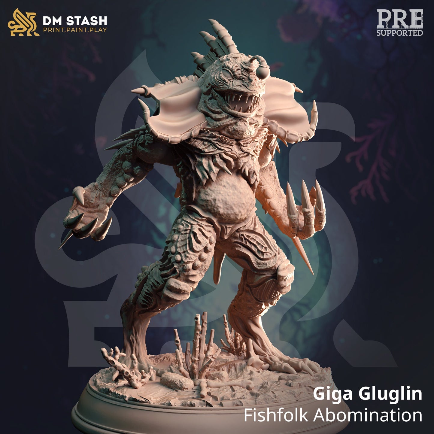 Alpha Giga Gluglin Tiefseefisch-Abscheulichkeit