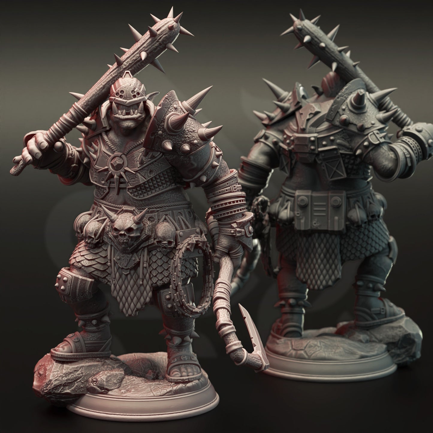 Ork-Kriegskapitän, Barbarenkämpfer – Bruz