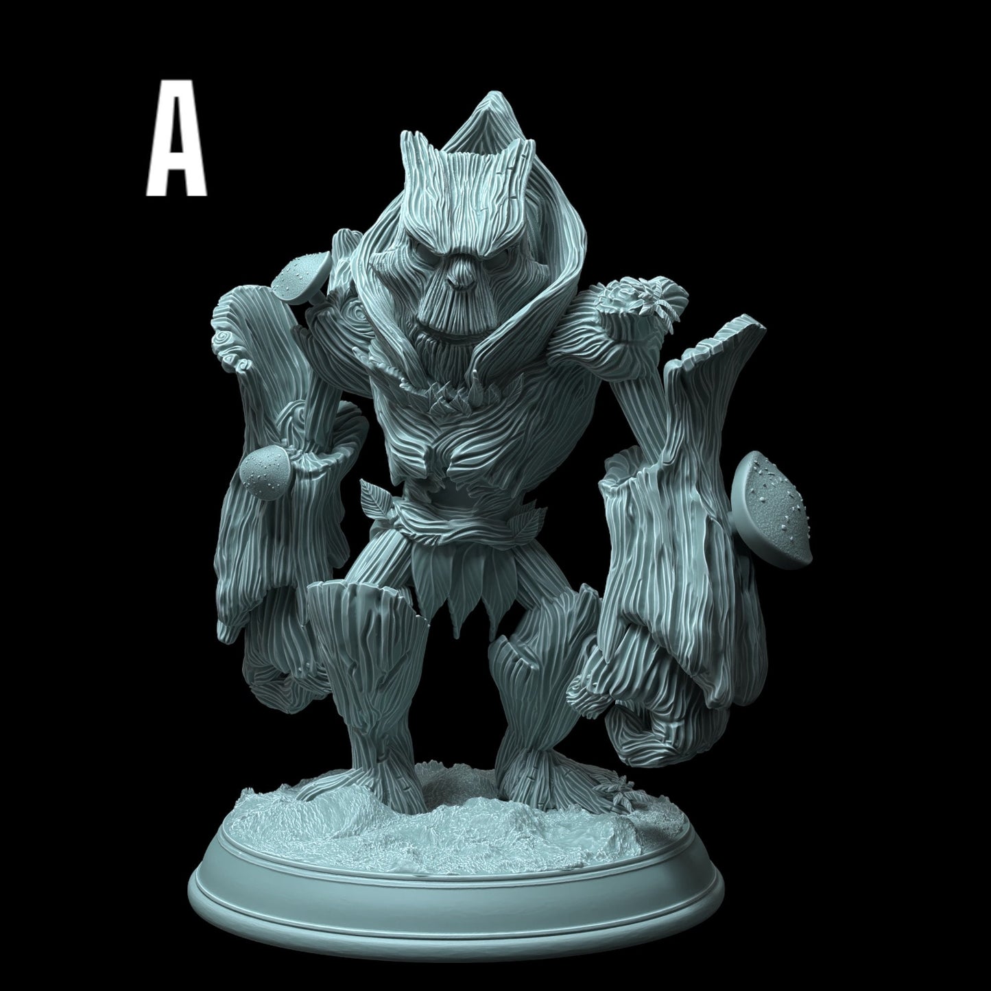 Trio aus Treant-Setzlingen – Volys-Figur + Sockeldruck 3D 12k Dnd Miniatur Geschenkidee Mini | Dungeons & Dragons | Tabletop | DM Stash
