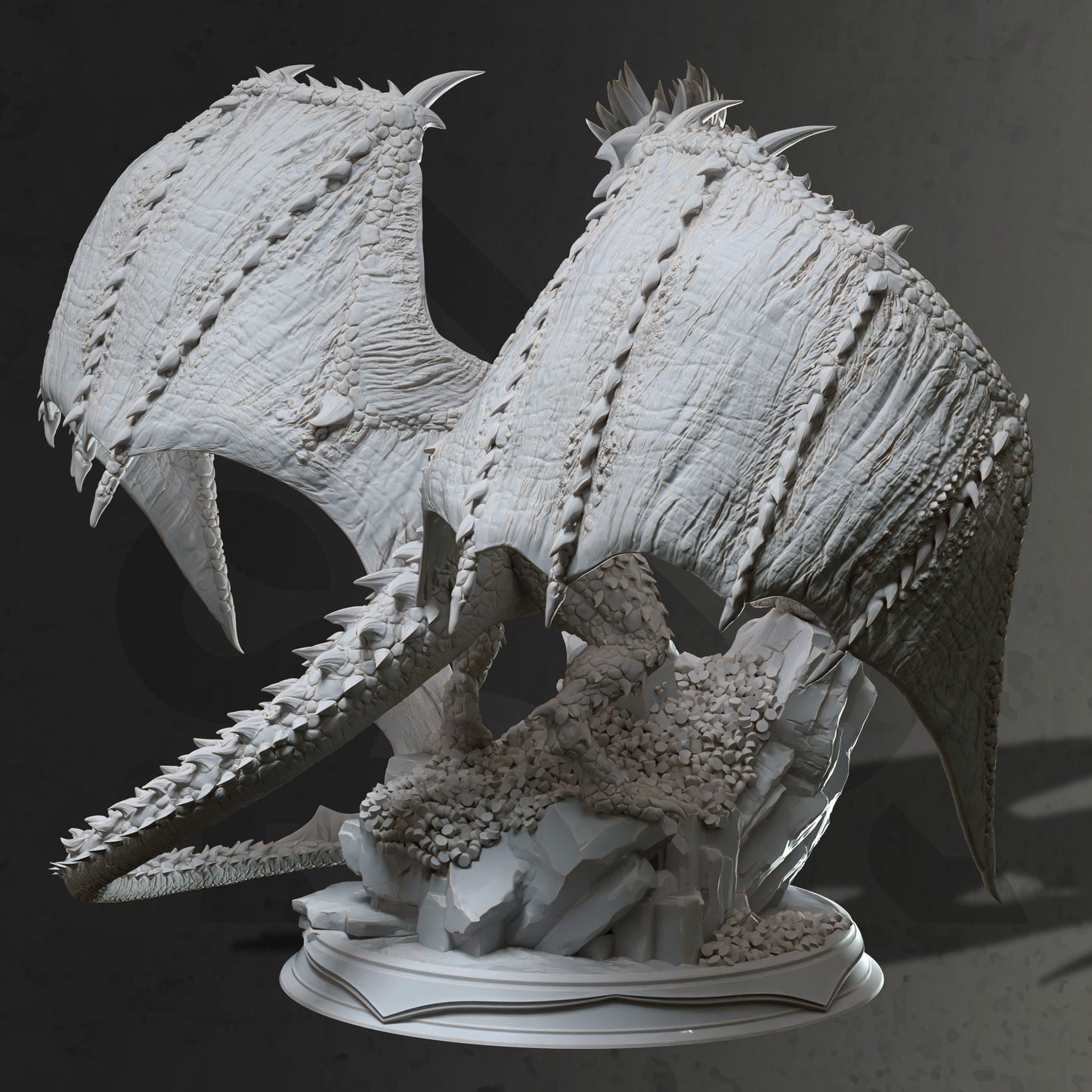 Ancient Bronze Dragon - Brazatul GIGANT