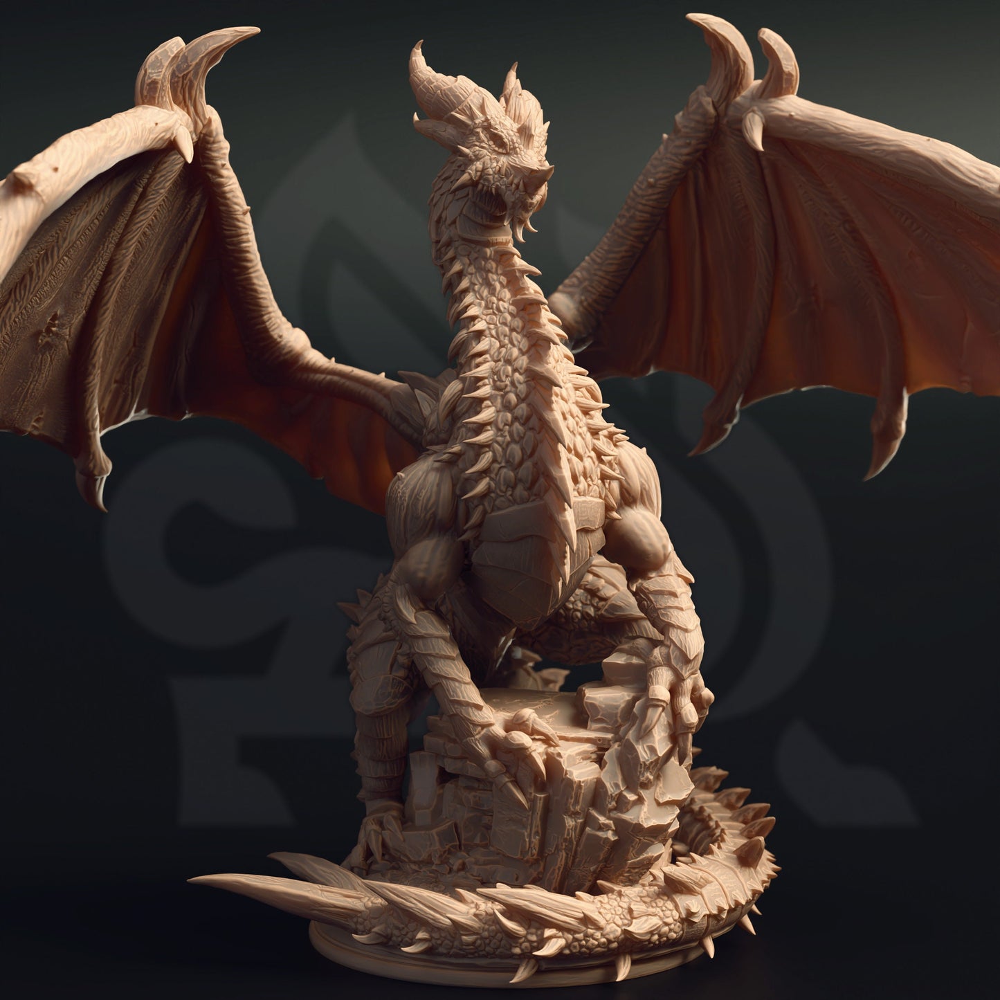 Ancien dragon noir de Kurorgor