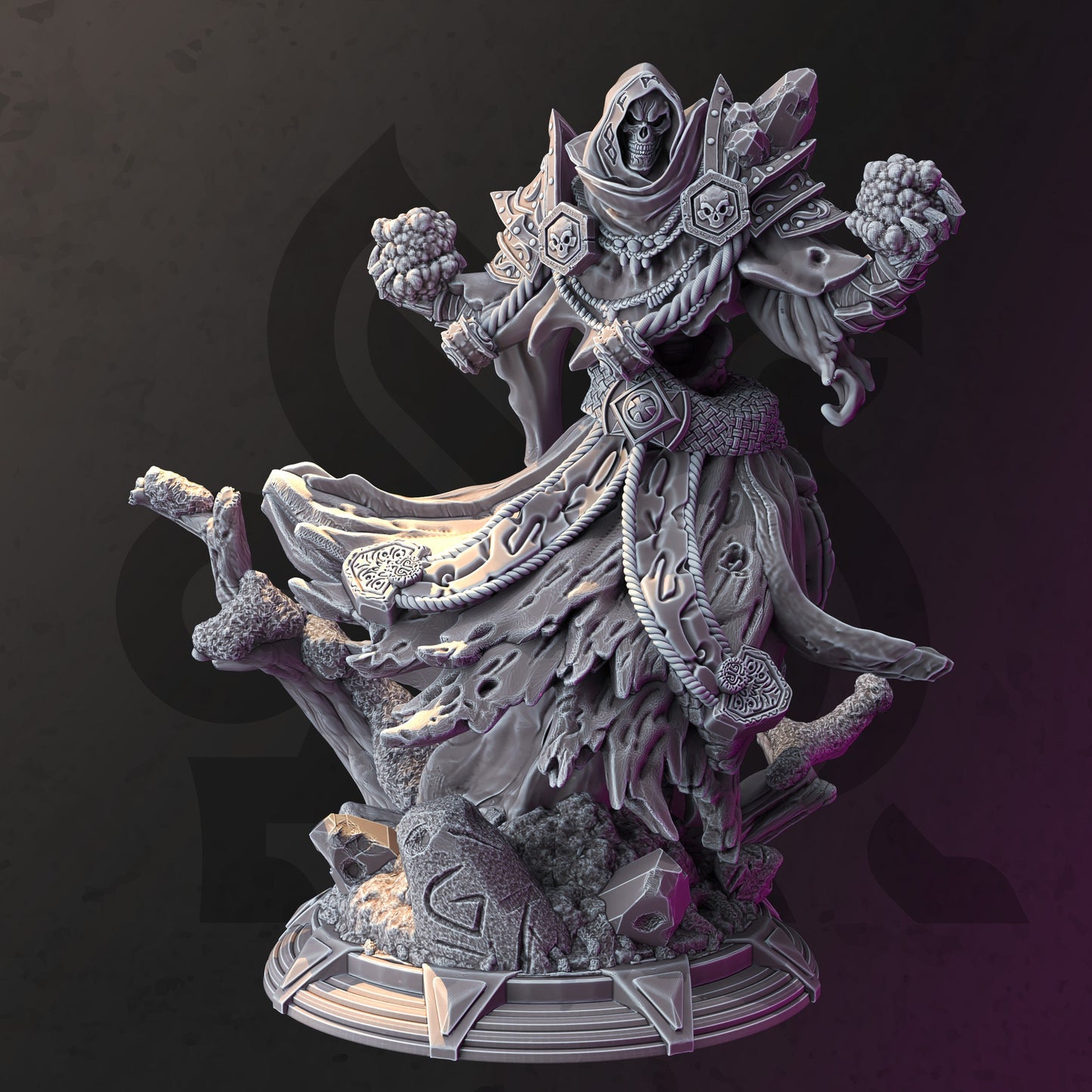 Dark Wraith Lich - Brisini Undead Monster