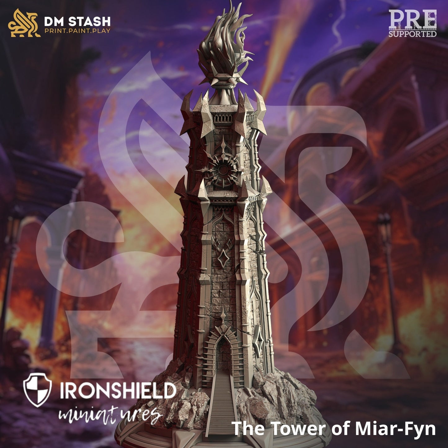 Fyroth – Uralter Manawyrm + Turm