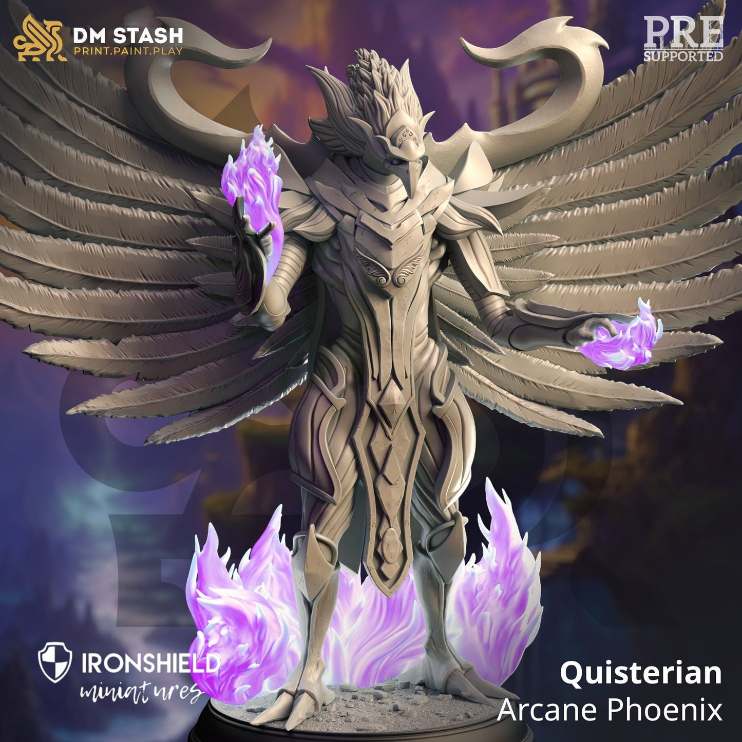 Arcane Beastfolk Phoenix Construct - Quisterian