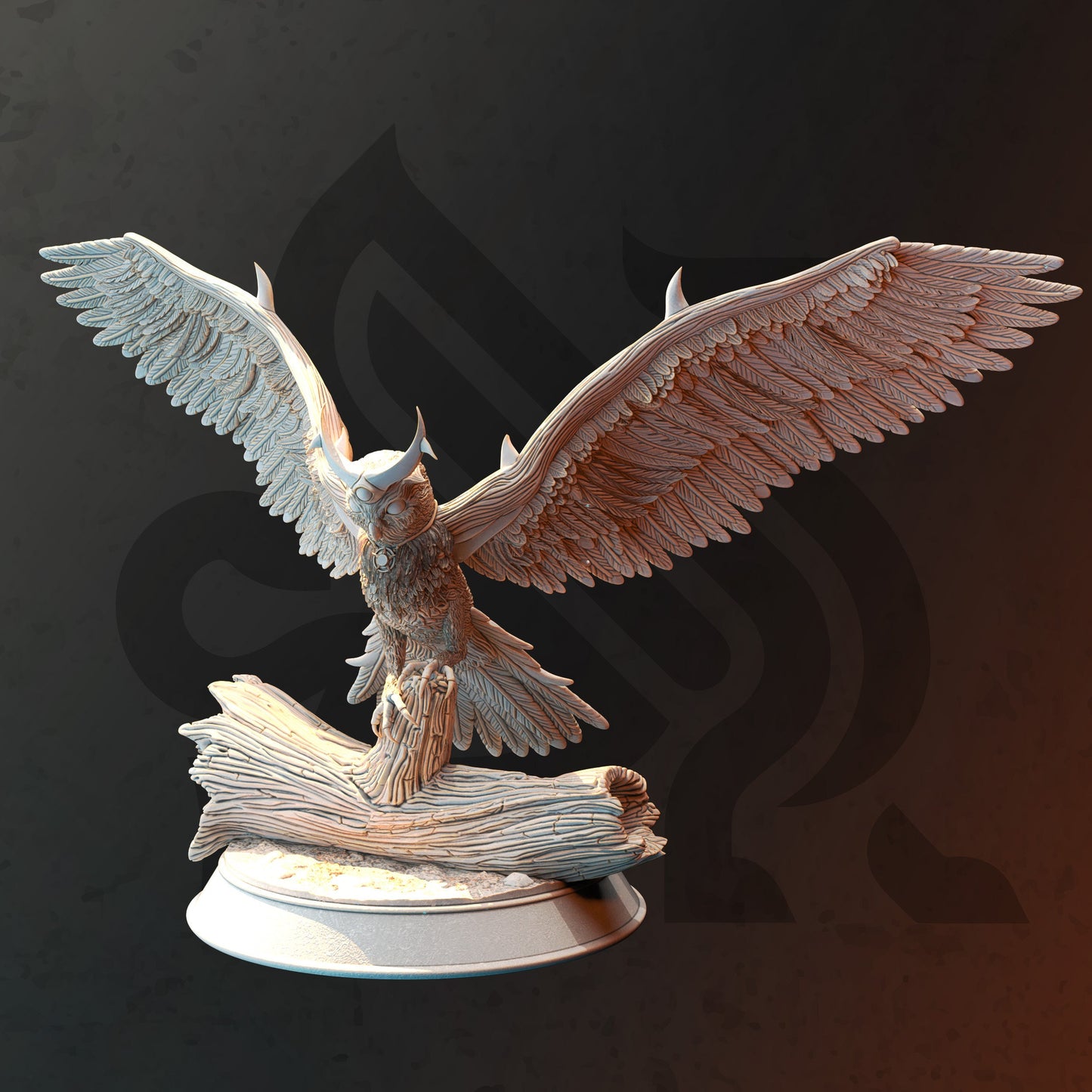 Great Owl Spirit Fey Beast - The Moon Devil