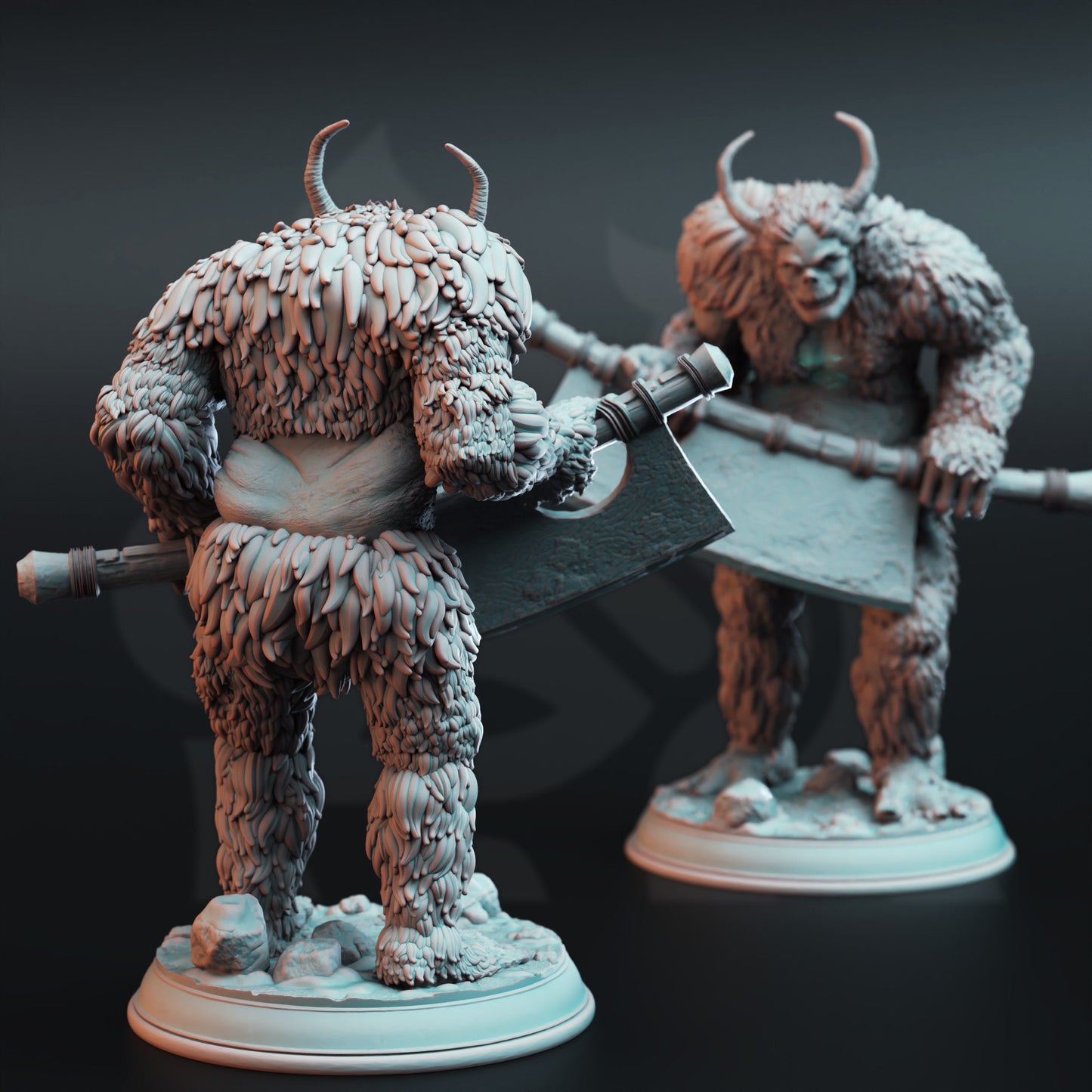 Tulva Snow Troll Barbarian Giant Monster