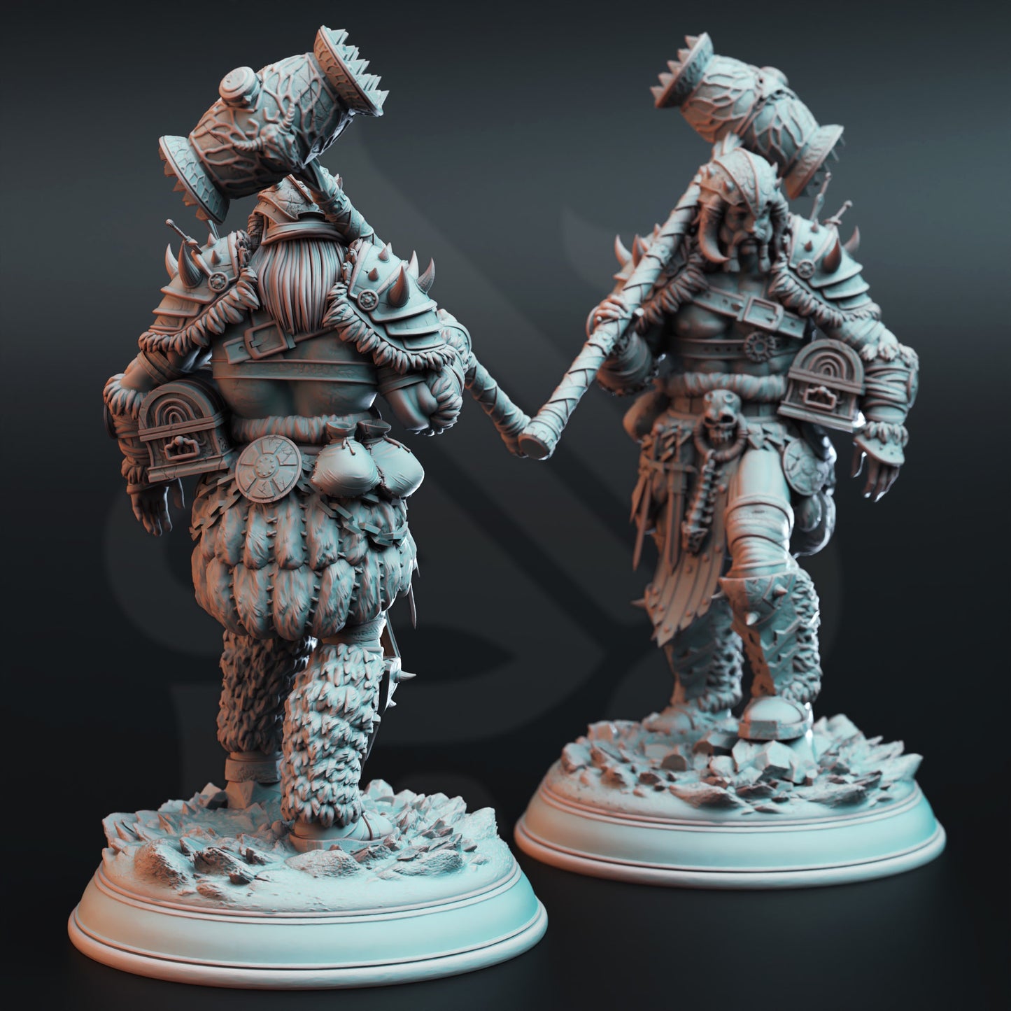 Ugadrin Snow Giant Hammer Monster Huge