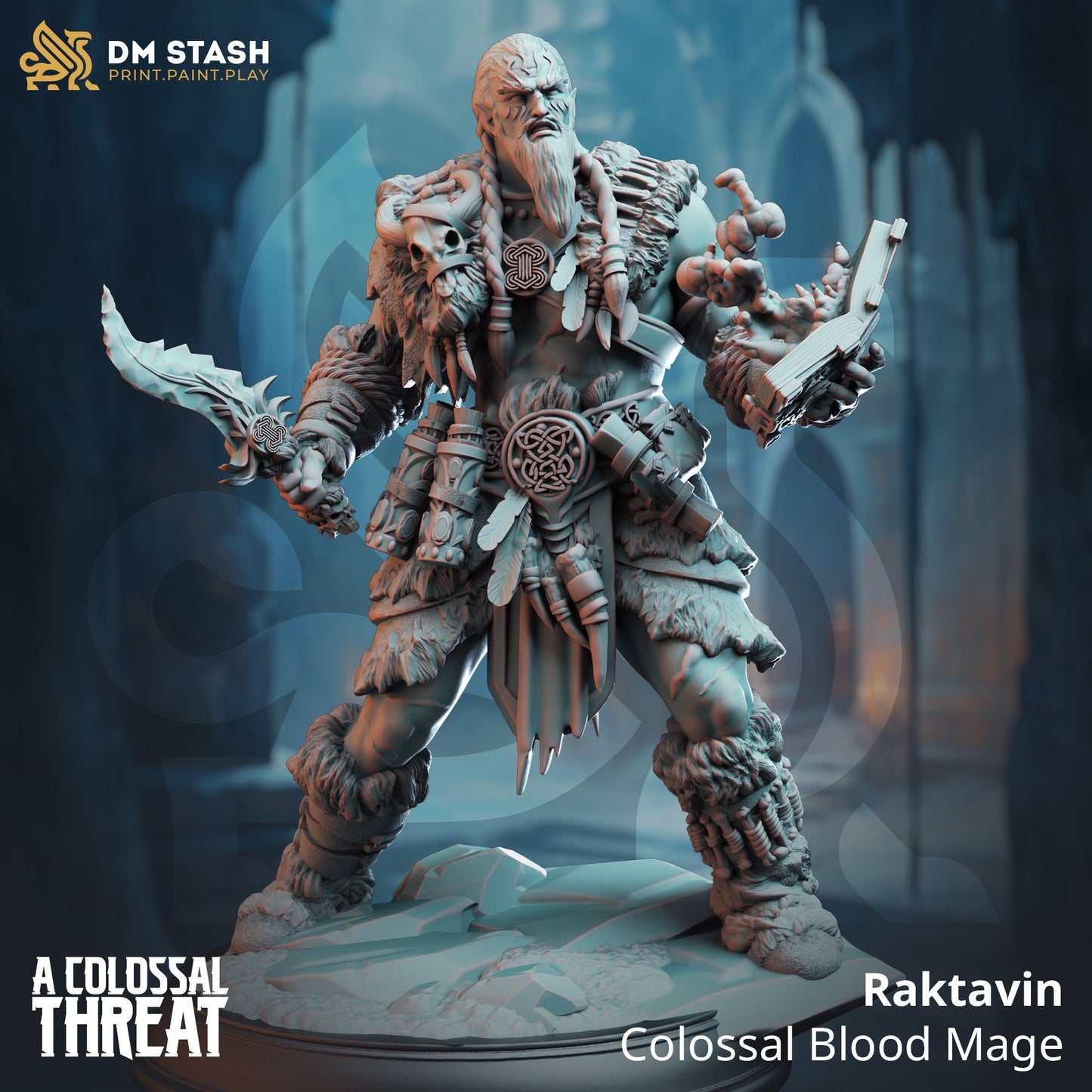 Raktavin - Goliath Blood Mage Sorcerer Warlock Wizard