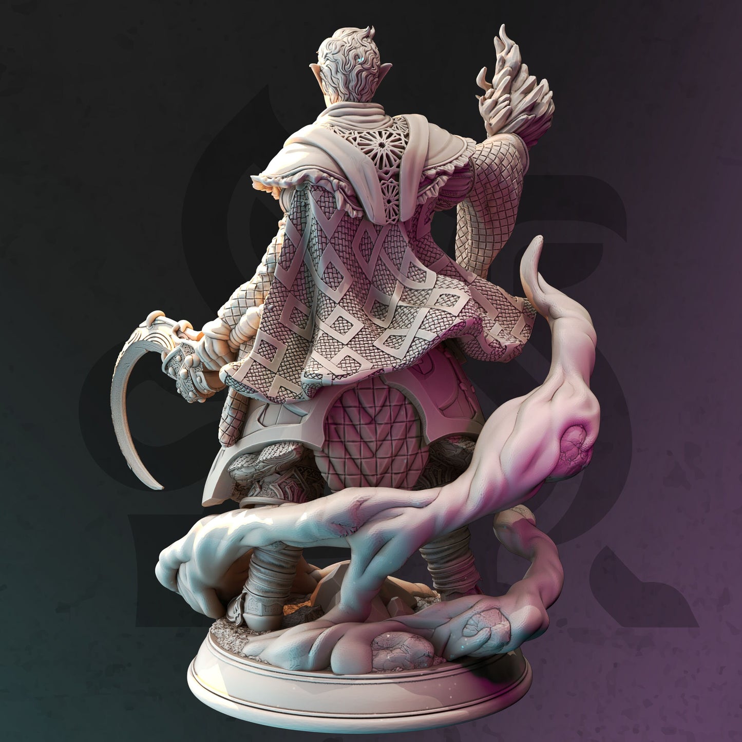 Drow Elf Zauberer Hexenmeister Magier - Yunas