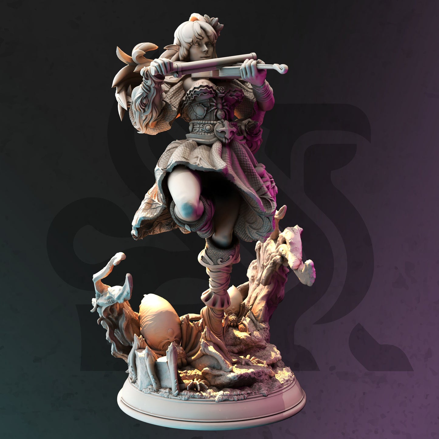 Drow Elf Bard Spinnenbeschwörer - Prednith