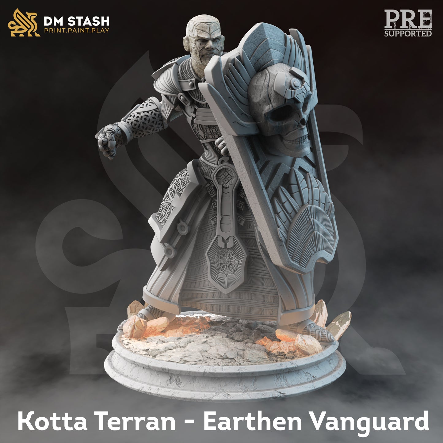 Earth Genasi Vanguard - Kotta Terran