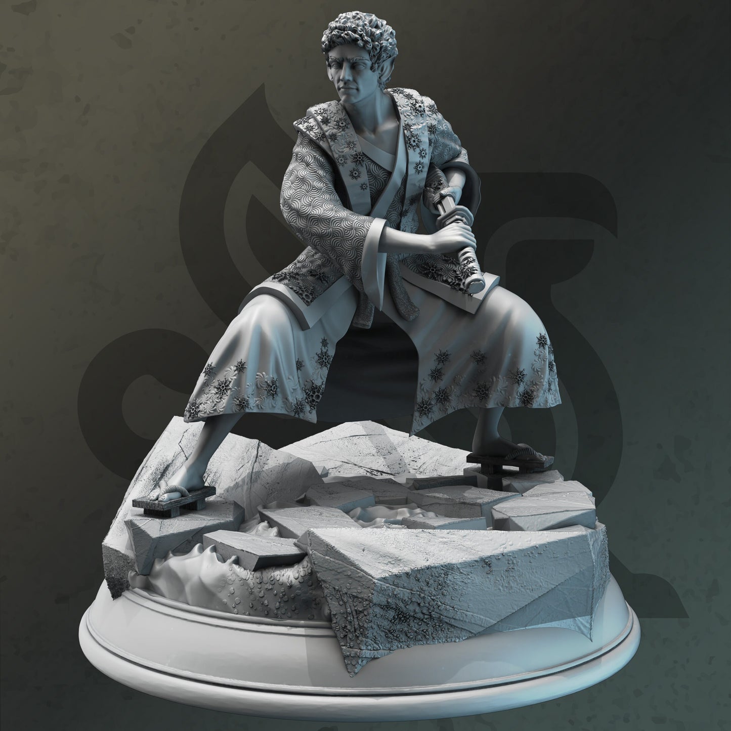 Water Elf Samurai Ice - Ayrin Enviern