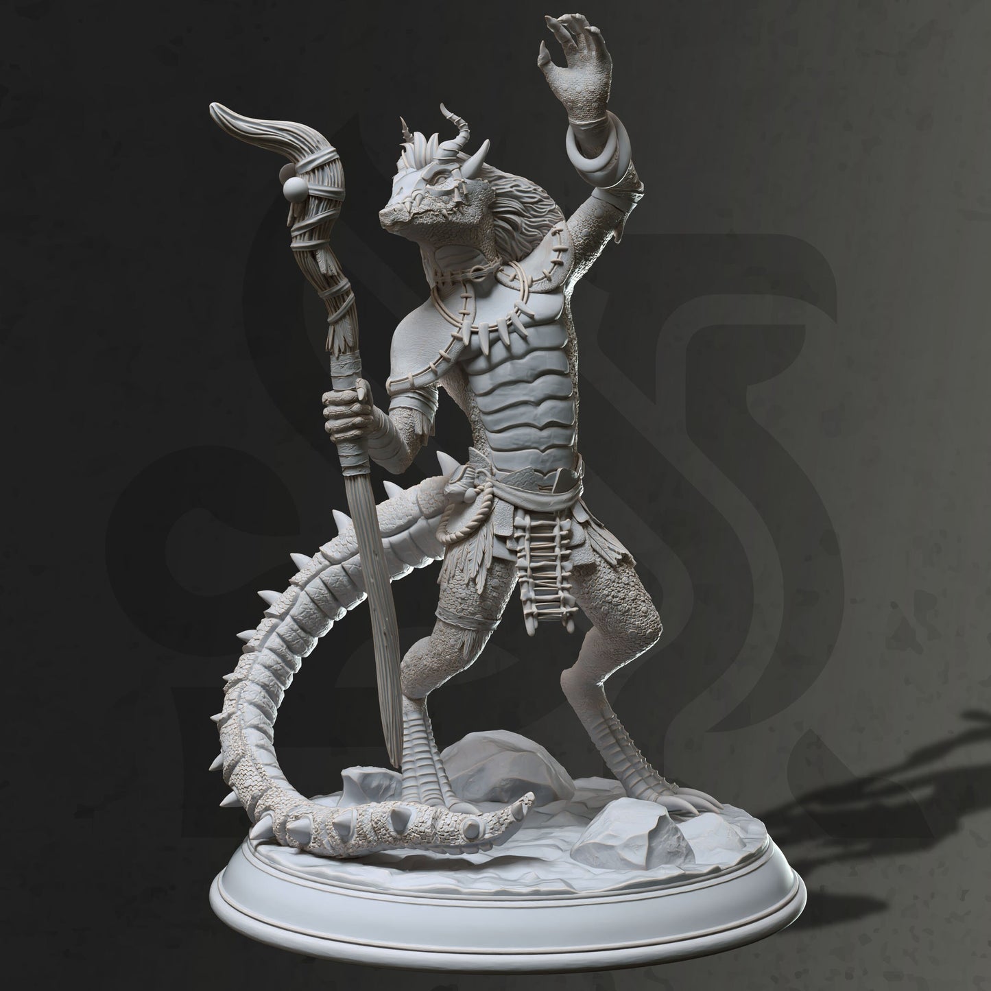 Beastfolk Dragonfolk Kobold Shaman - Bobodobo
