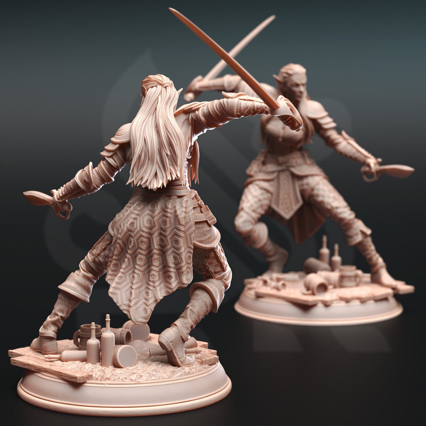 Water Genasi Rogue – Hali Brookes Elfenschwert