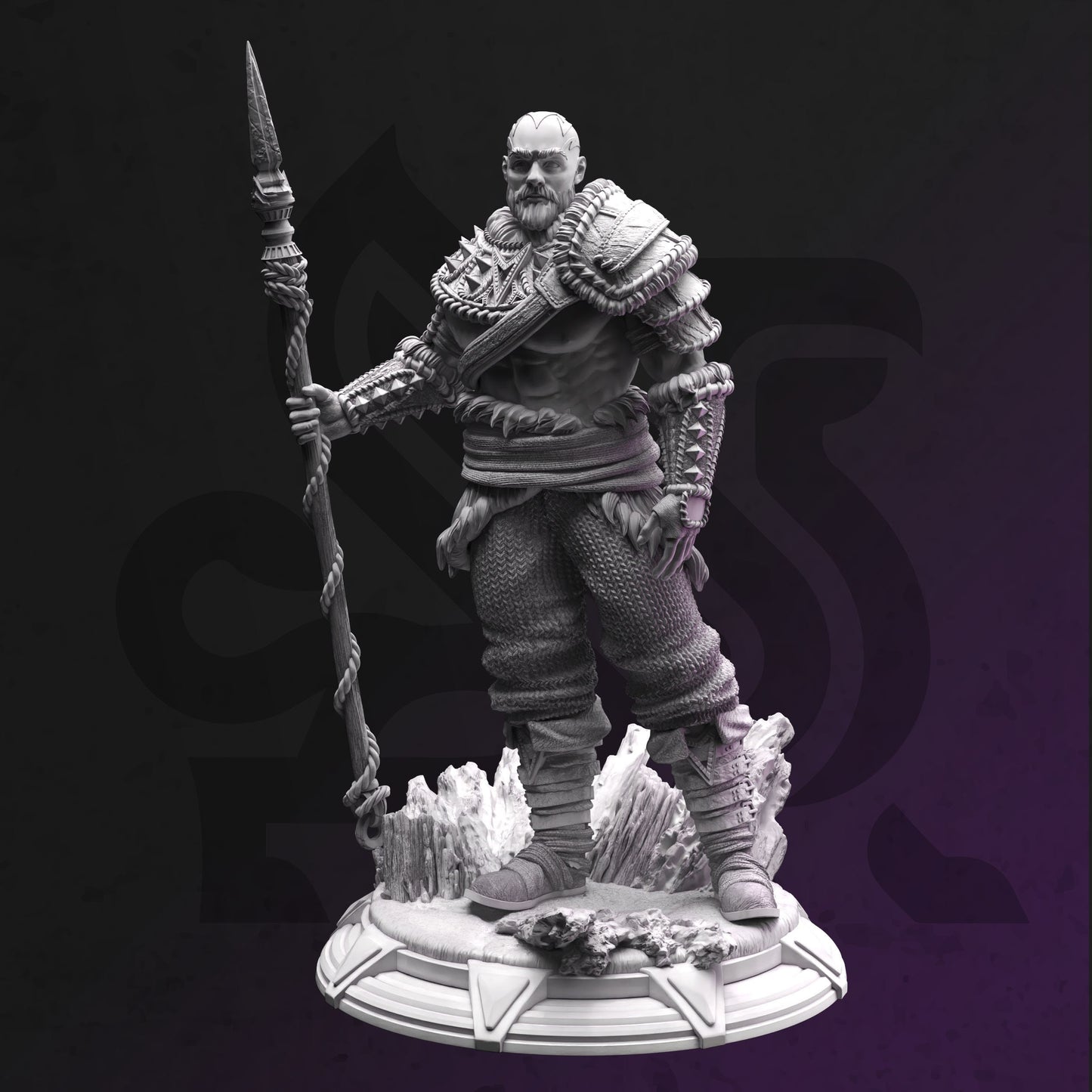 Goliath Fighter Barbarian Viking Touches Warrior