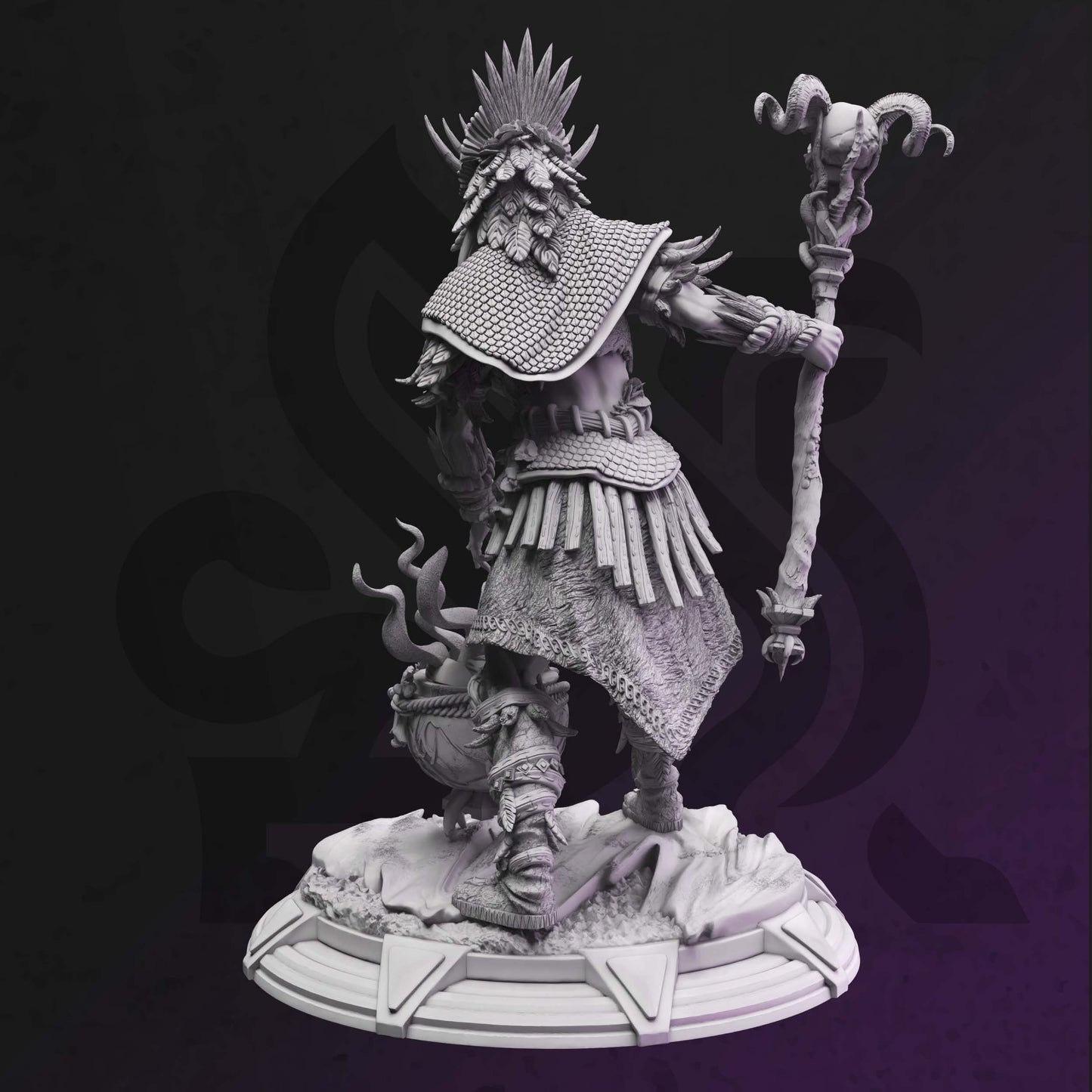 Goliath Shaman - Driga Woman Druid