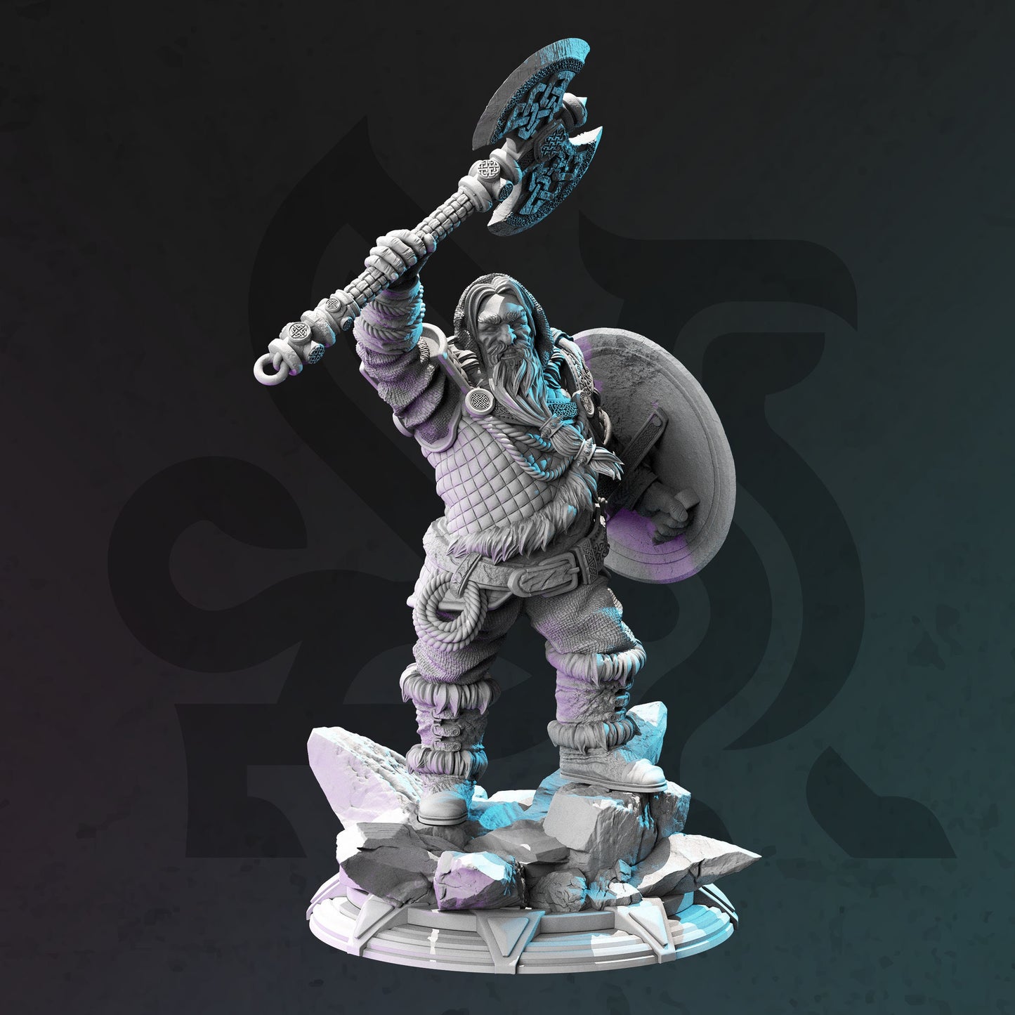 Ziln - Dwarf Cleric Sharp Axe Warrior