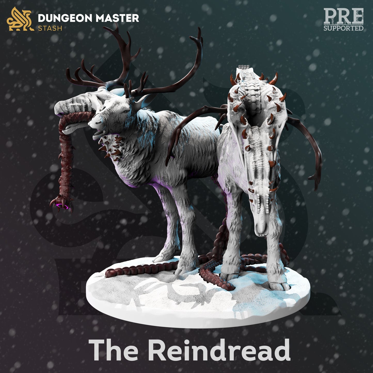 Der Reindread GROSSE Wilde Monster Hirsch Bestie Gestaltwandler
