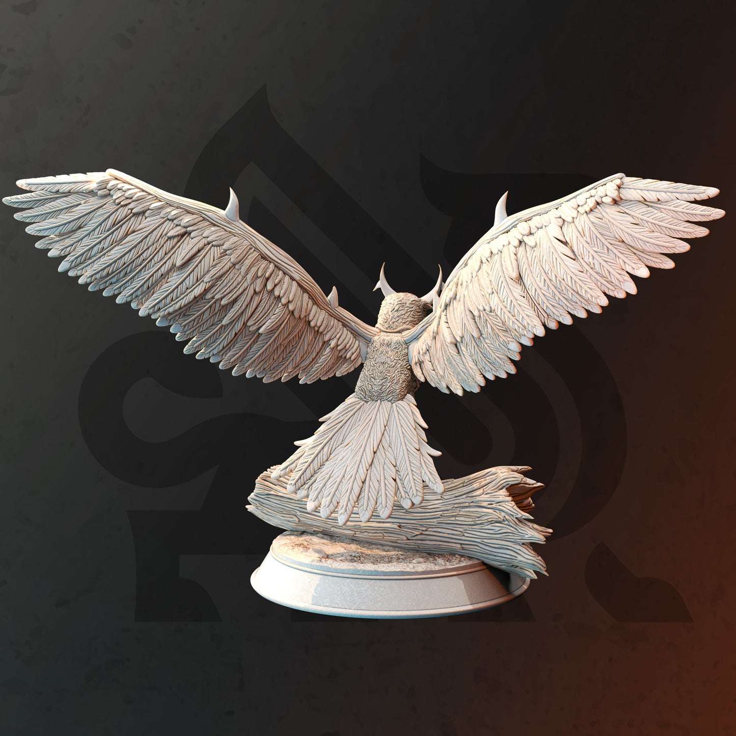 Great Owl Spirit Fey Beast - The Moon Devil
