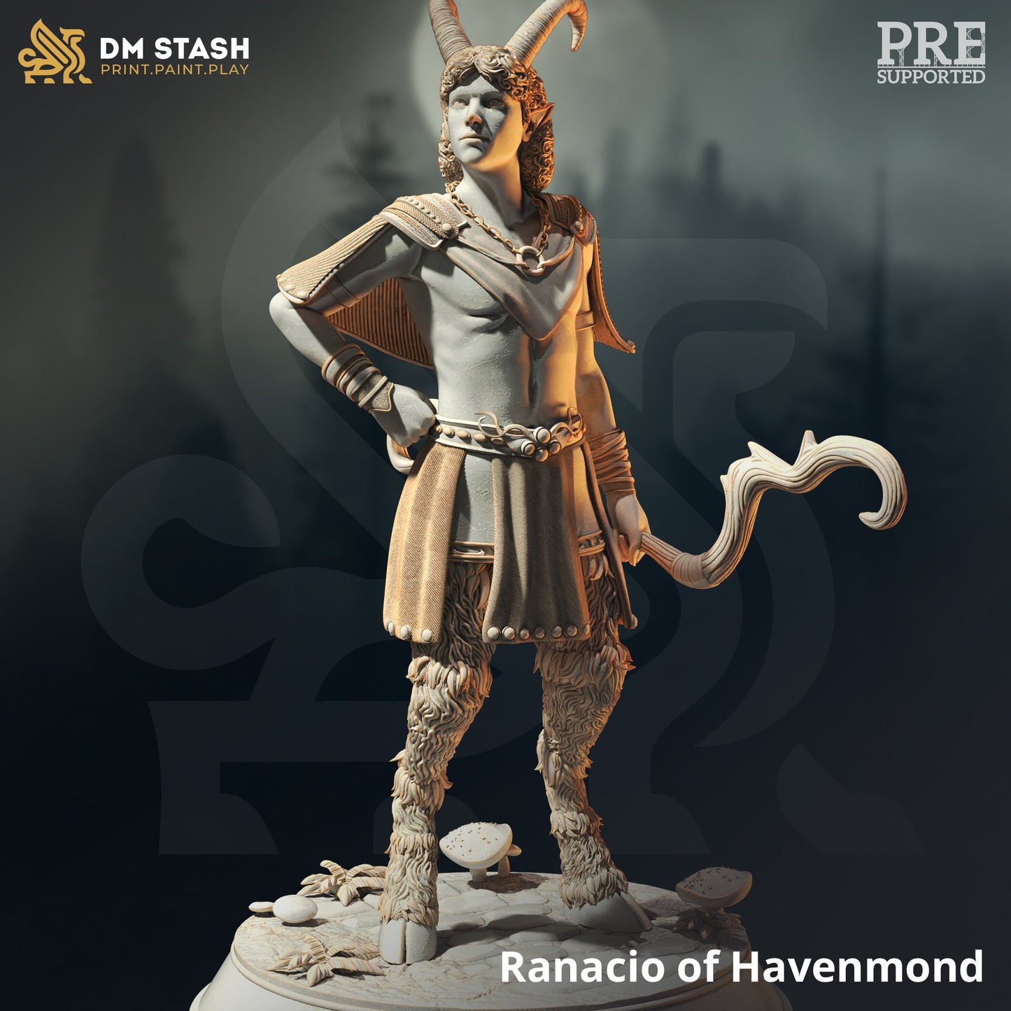 Fey Satyr Moon Ranger Archer - Ranacio