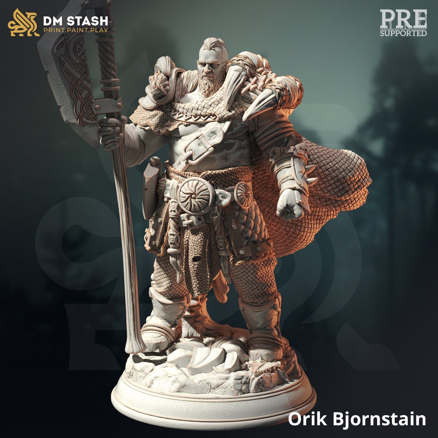 Viking Barbarian Berserker Orik Fighter