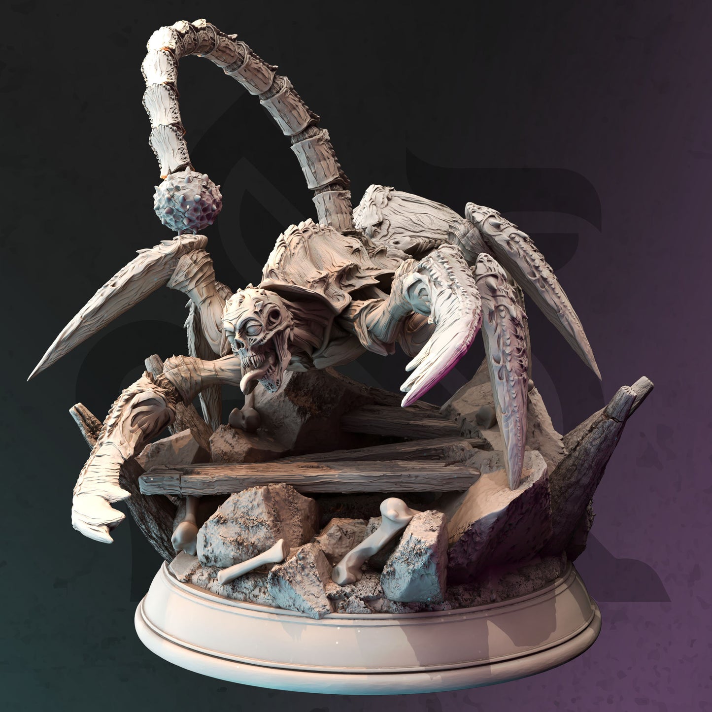 Giant Undead Spider Scorpion - Meloth