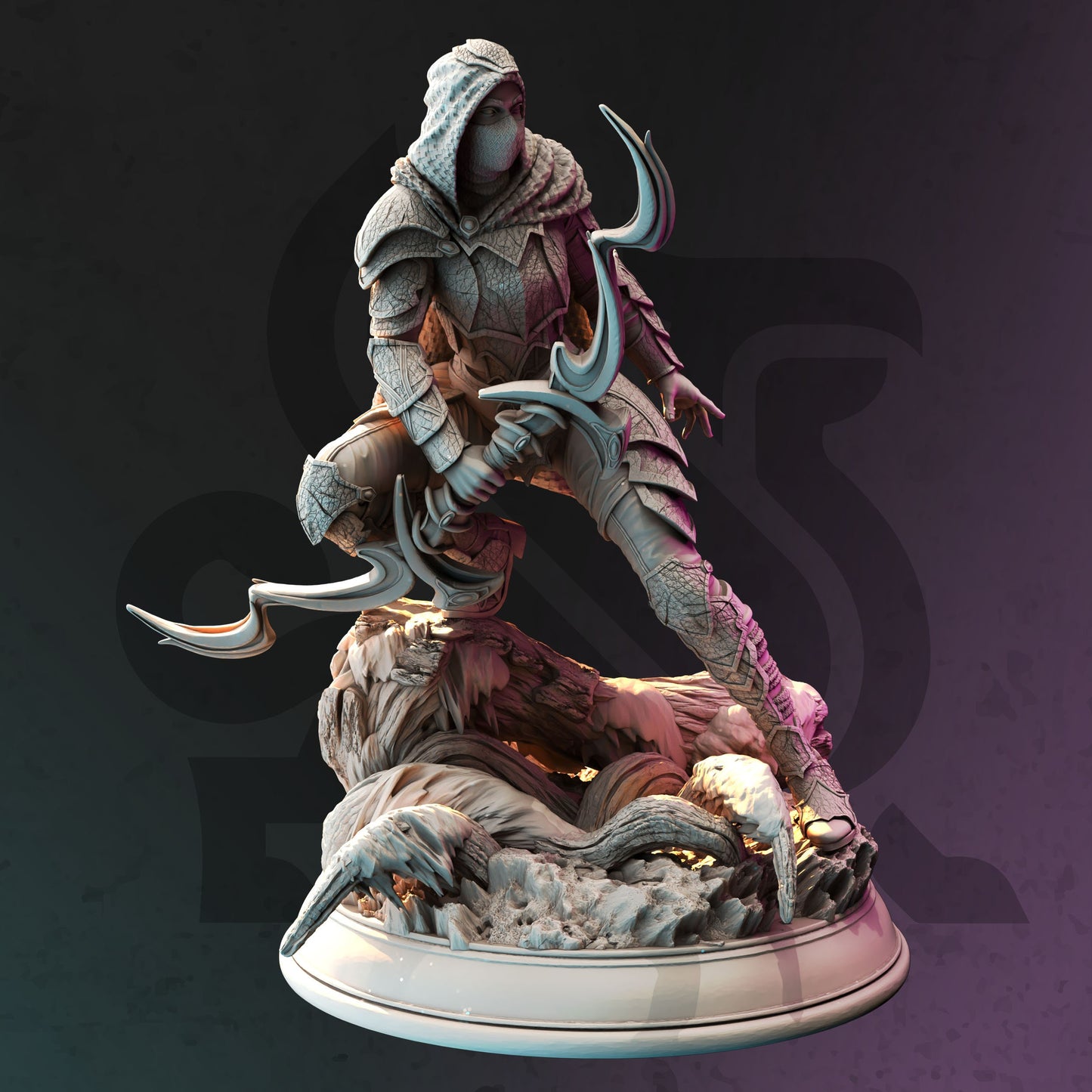 Drow-Sumpf-Ranger, Bogenschütze, Assassine – Exrin