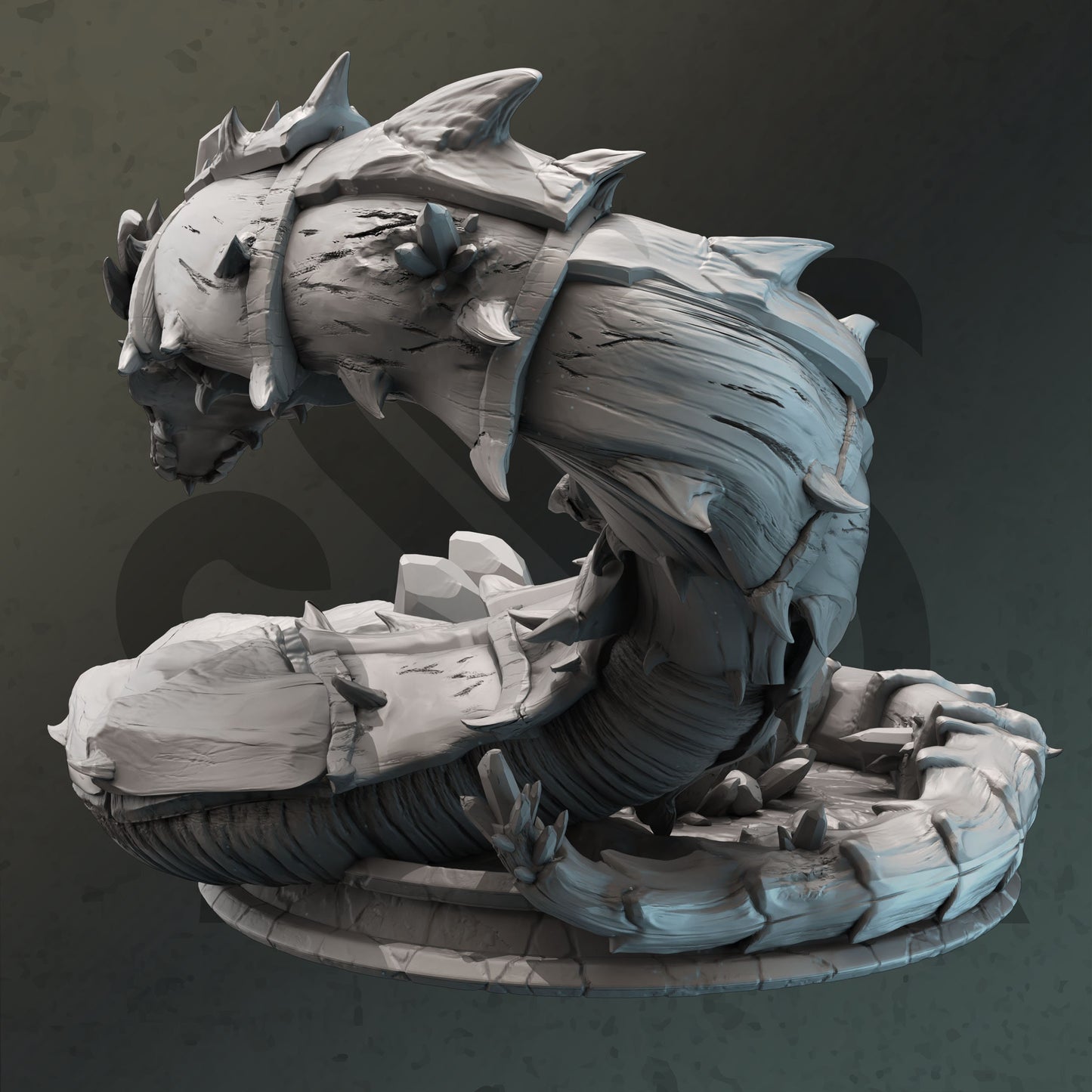 Crystalline Serpent - Agatol Monster Snake