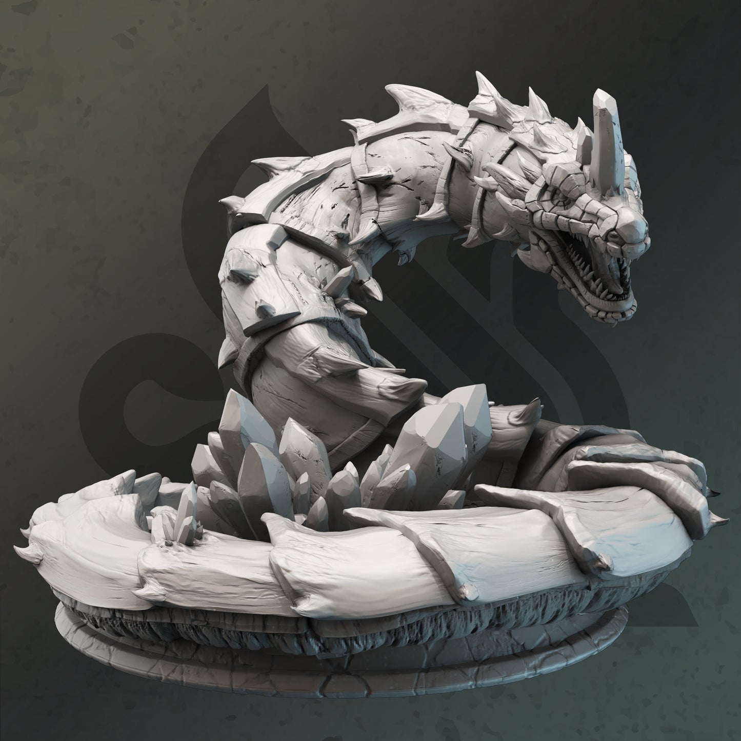 Crystalline Serpent - Agatol Monster Snake