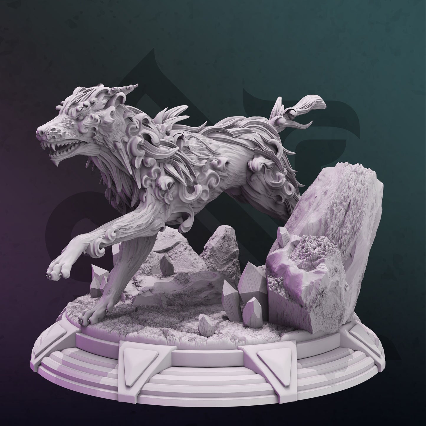 Blink Hound - Hyan mystic creature wolf