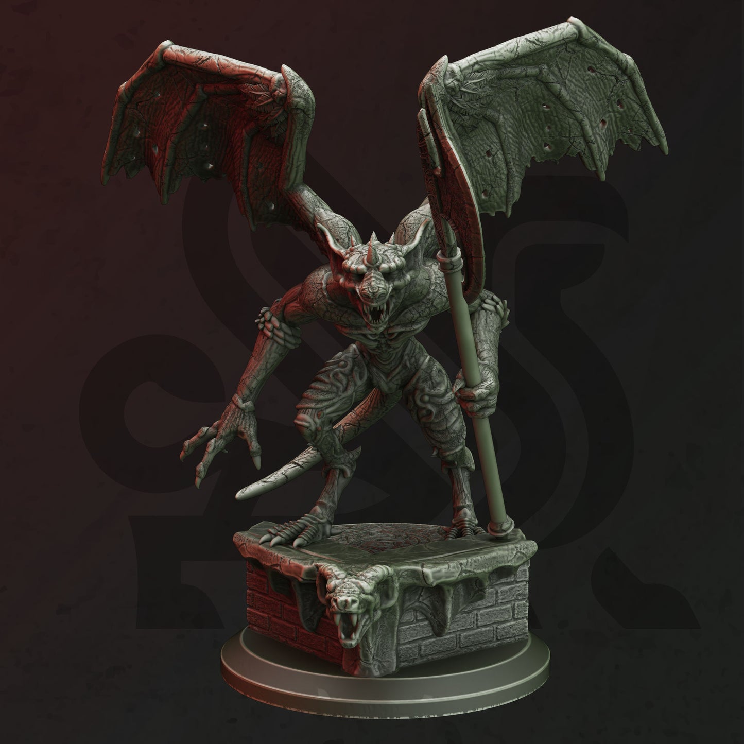 Artyr Belfrian Gargoyle Construct Devil Gnome