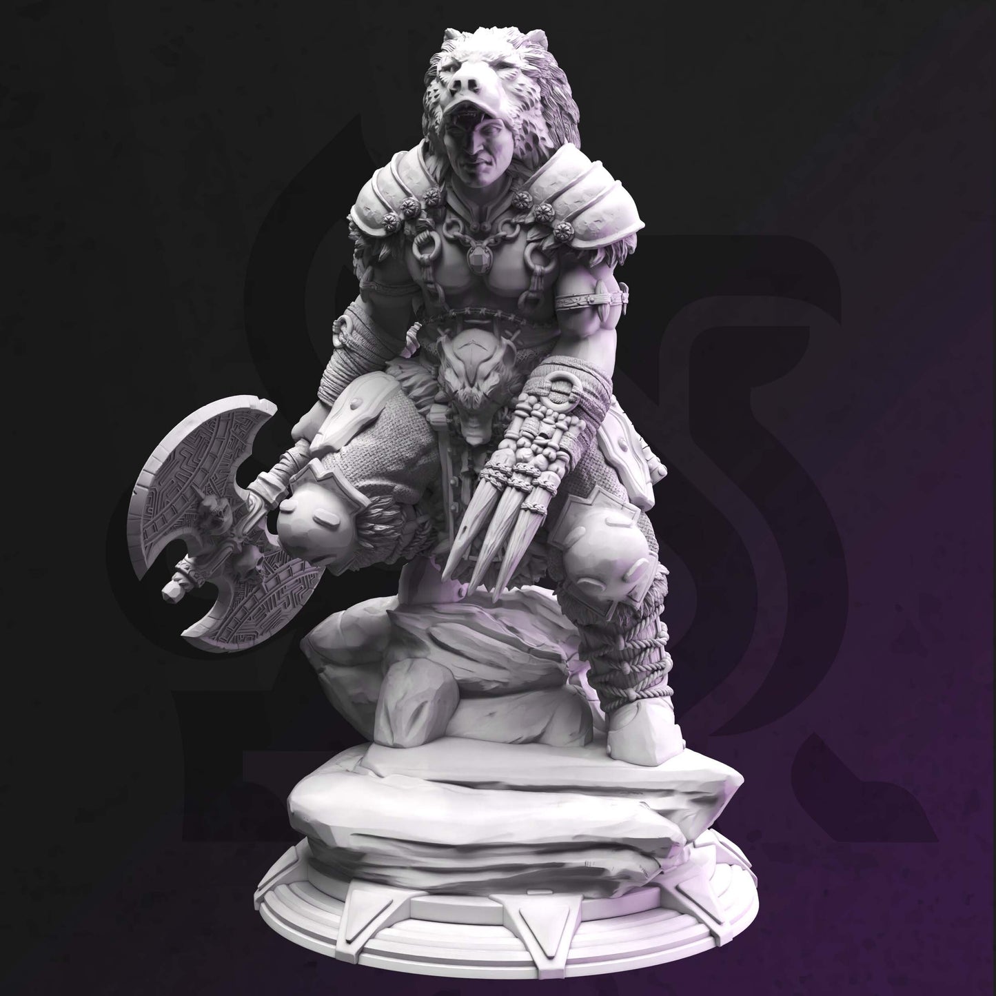 Tygrin Goliath Barbarian War Chief Char Warrior