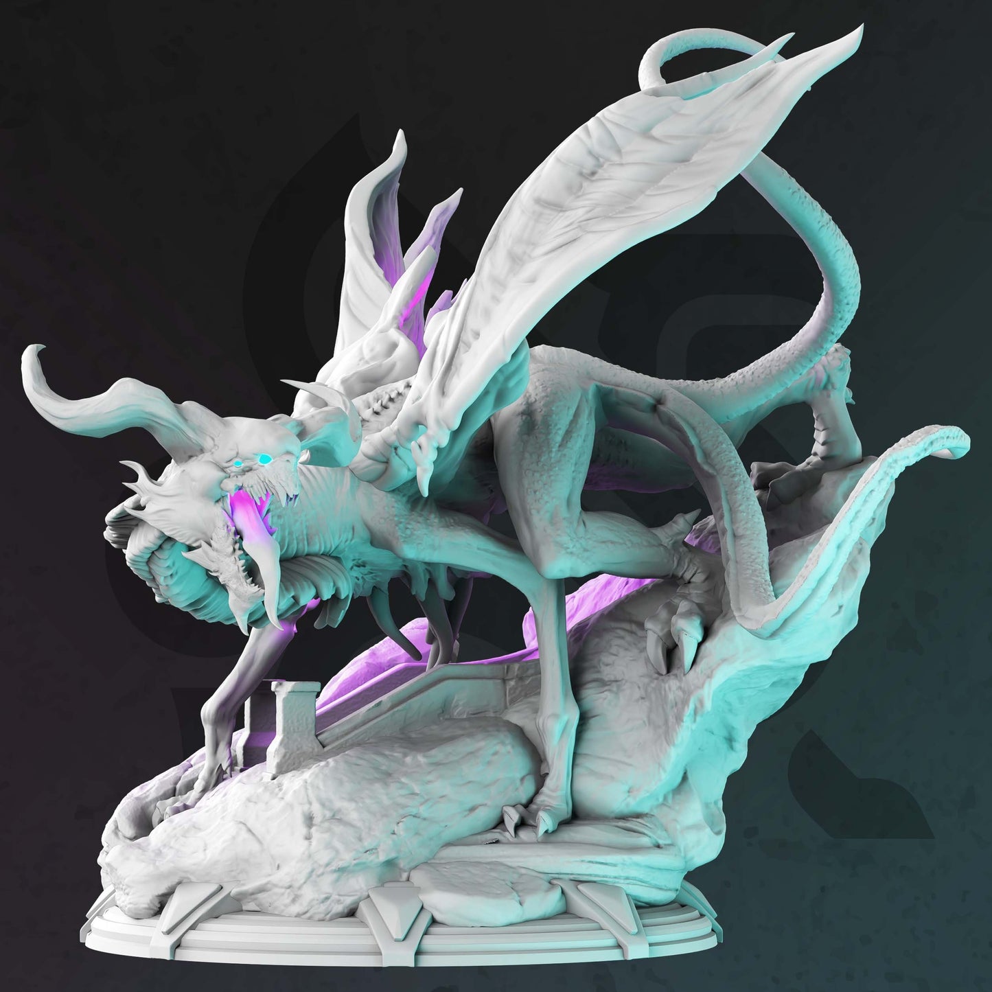 Psionischer Drache - Nilth Monster RIESIGE Aberration