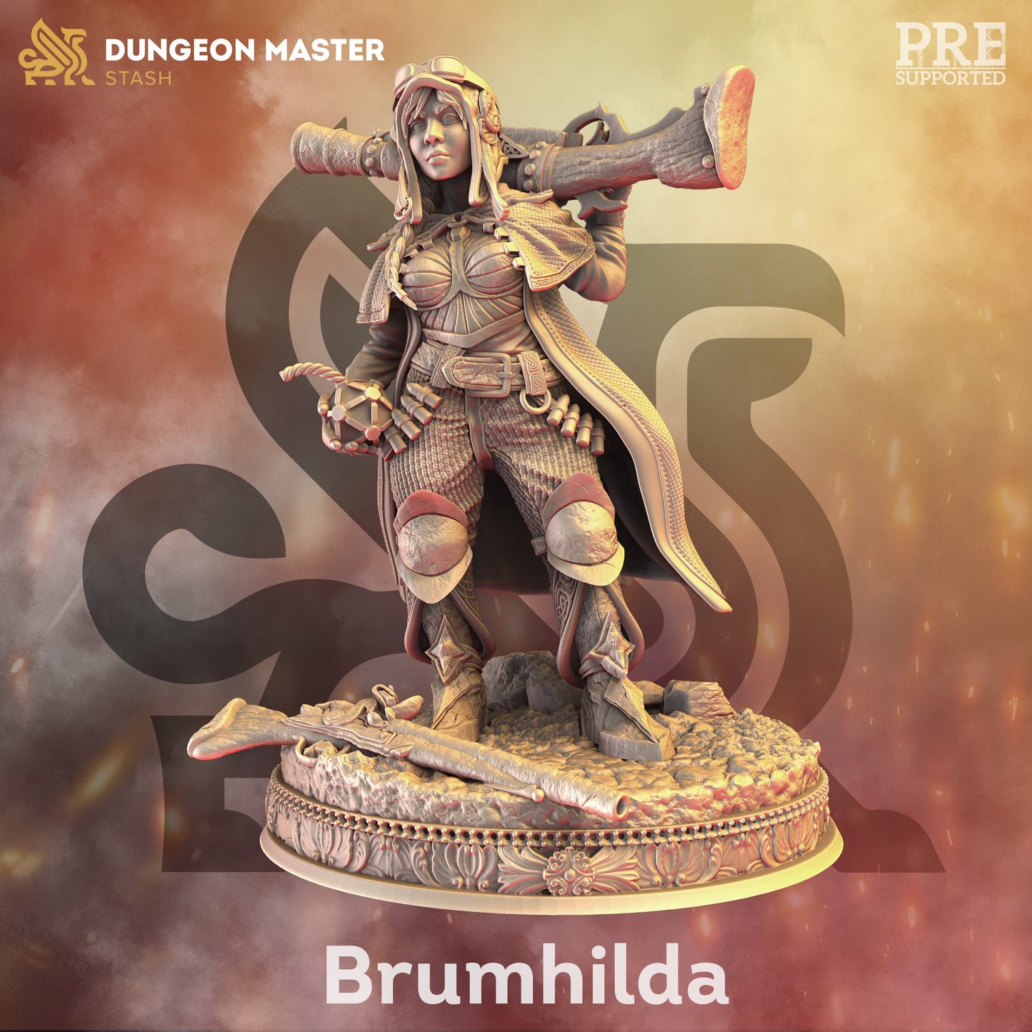 Dwarven Hunter and Ranger - Brumhilda