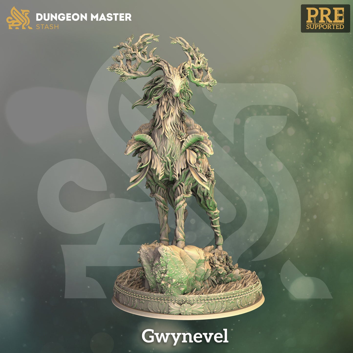 Gwynevel Fey Monstre Bête Doux Esprit de la Forêt