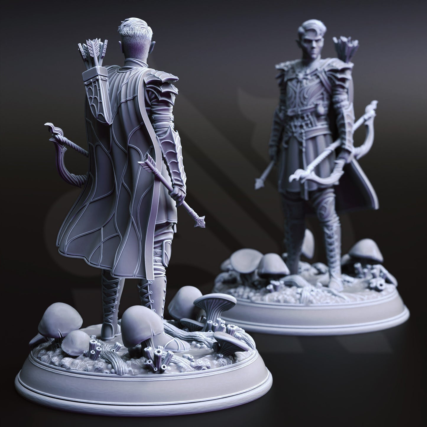 Drow-Soldat – Irinax‘ Bogenschütze, Waldläufer, Elfenkrieger