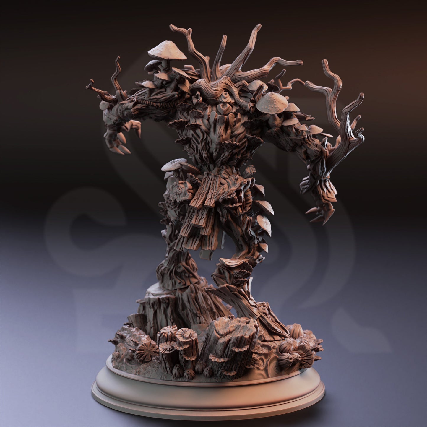 Garamundis Fey Monster - Forest Corrupted Elder Treant