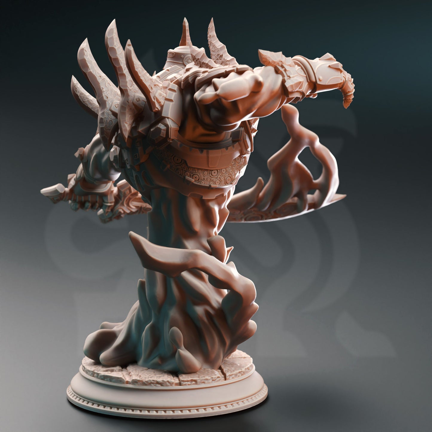 Elemental Myrmidon Fire Sword Soldier