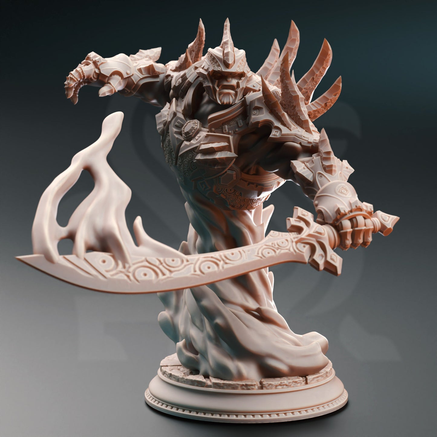 Elemental Myrmidon Fire Sword Soldier
