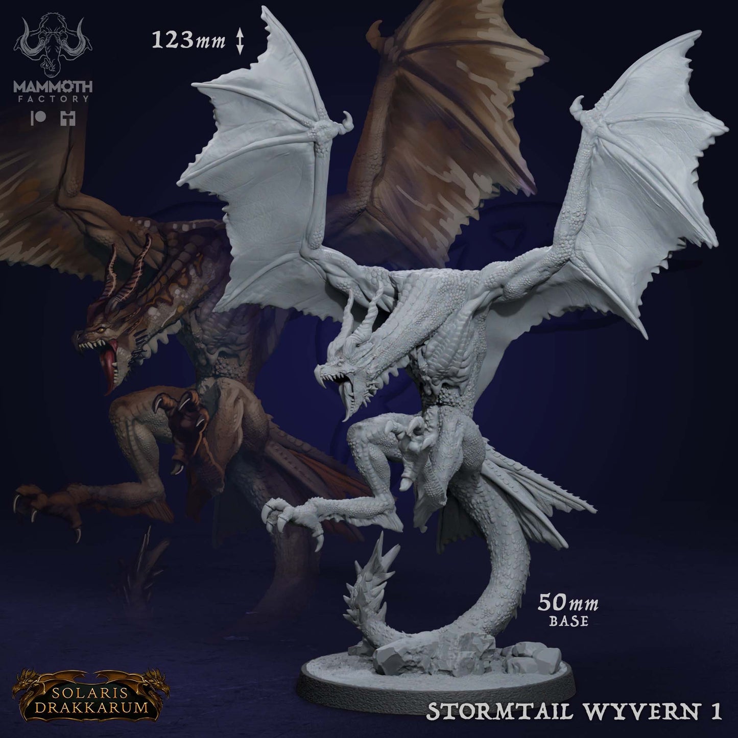 Sturmschwanz – Wyvern – Fliegendes Monster, Apex-Predator-Boss